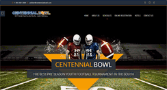 Desktop Screenshot of centennialbowl.com