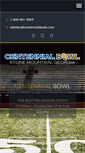 Mobile Screenshot of centennialbowl.com